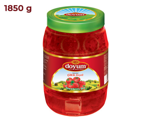 Doyum Çilek Reçeli - 1850 g