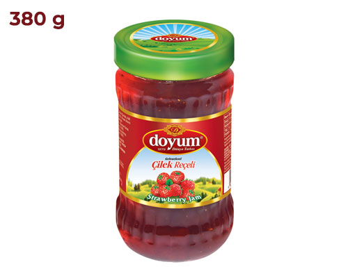 Doyum Çilek Reçeli - 380 g
